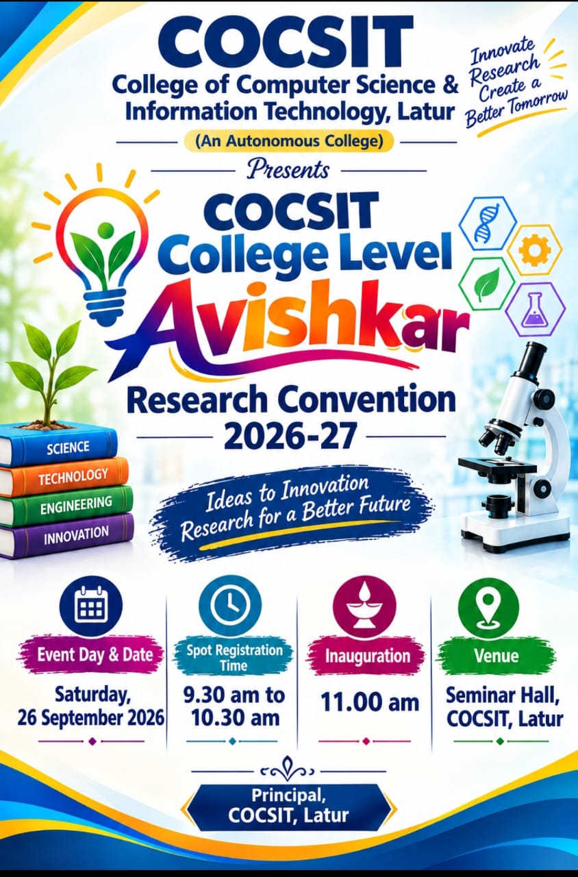 College Level Avishkar Research Convention 2026-27.